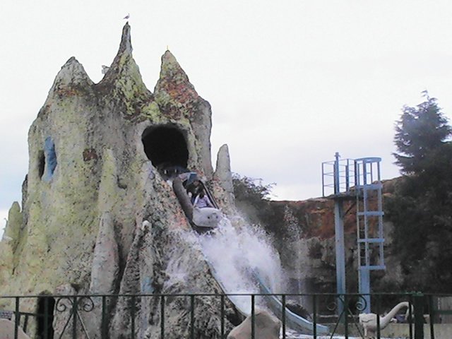 Log flume at Barry Island
